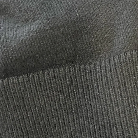 Michael Kors Women Black Short Sleeve sweater top Studded Logo Zs Medium - Picture 8 of 9